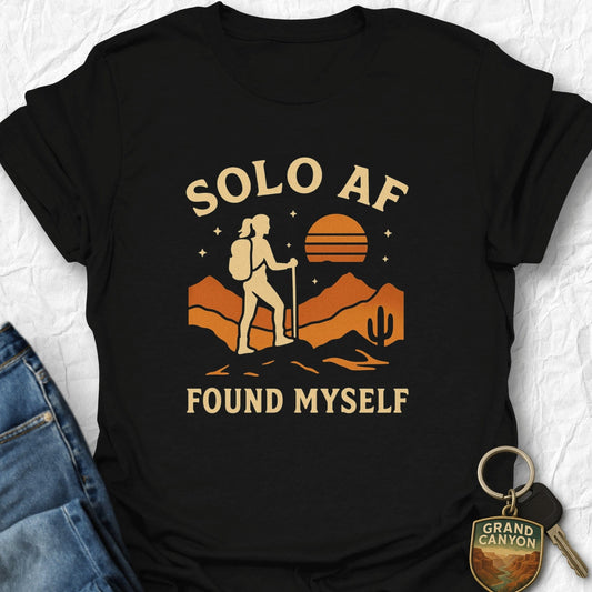 WANDERWOMENTEES T-Shirt Black / S Solo AF T-Shirt