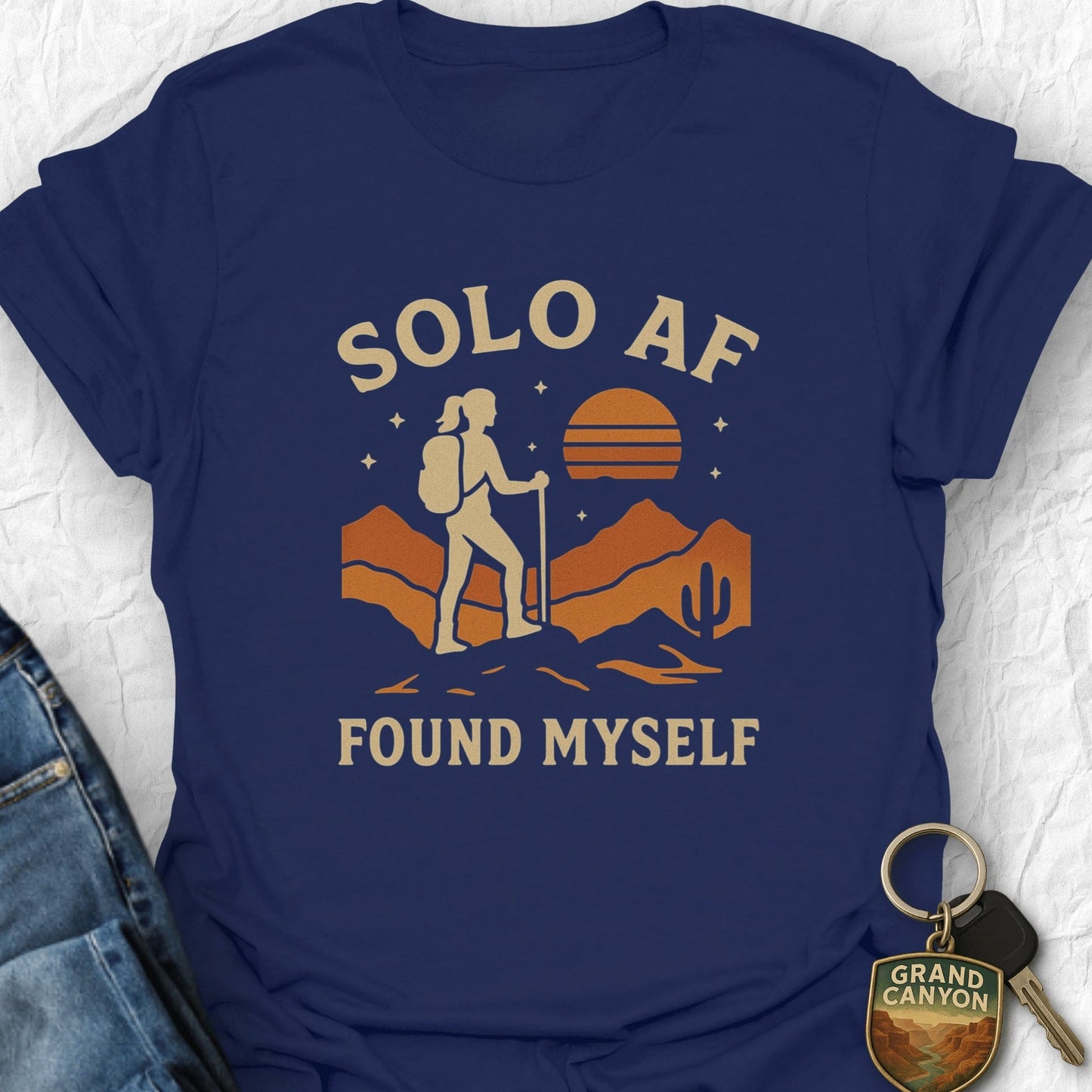 WANDERWOMENTEES T-Shirt Navy / S Solo AF T-Shirt