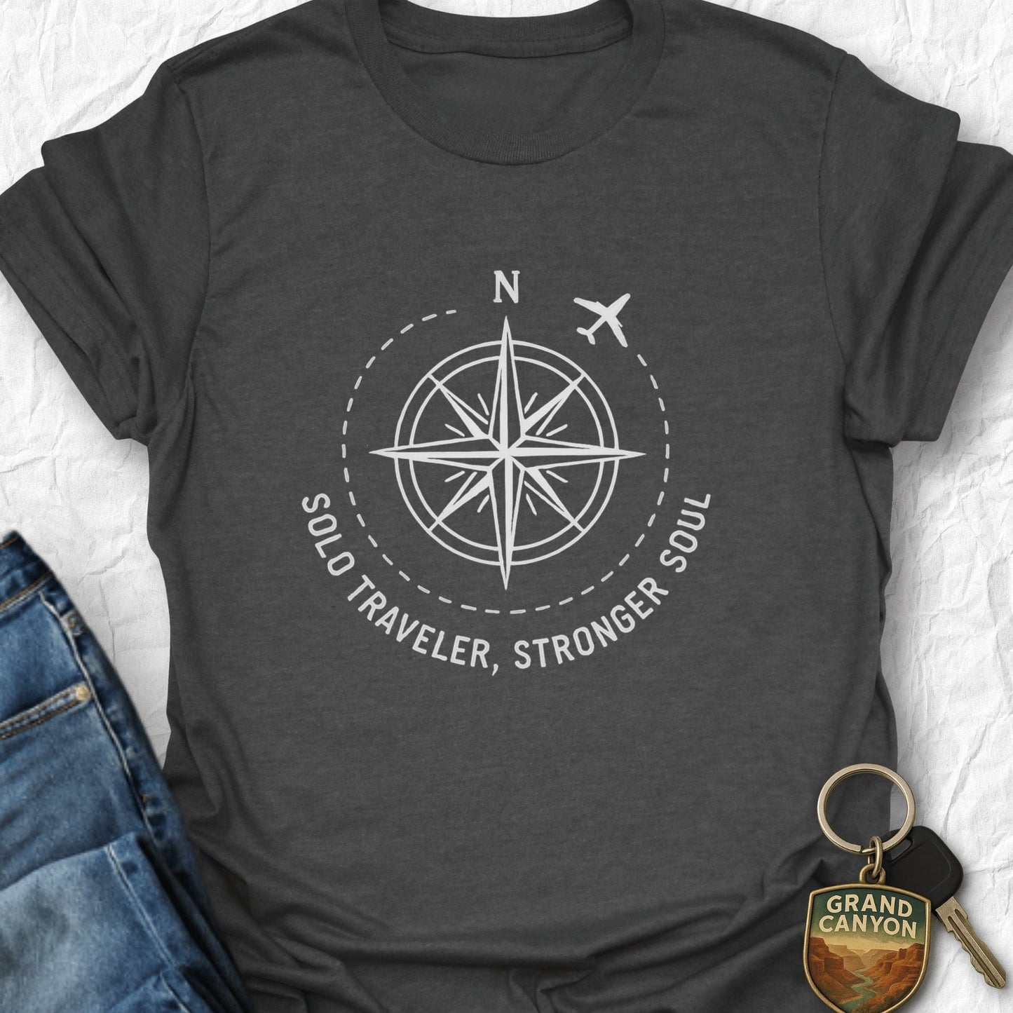 Strong Soul T-Shirt - T-Shirt Dark Heather / S