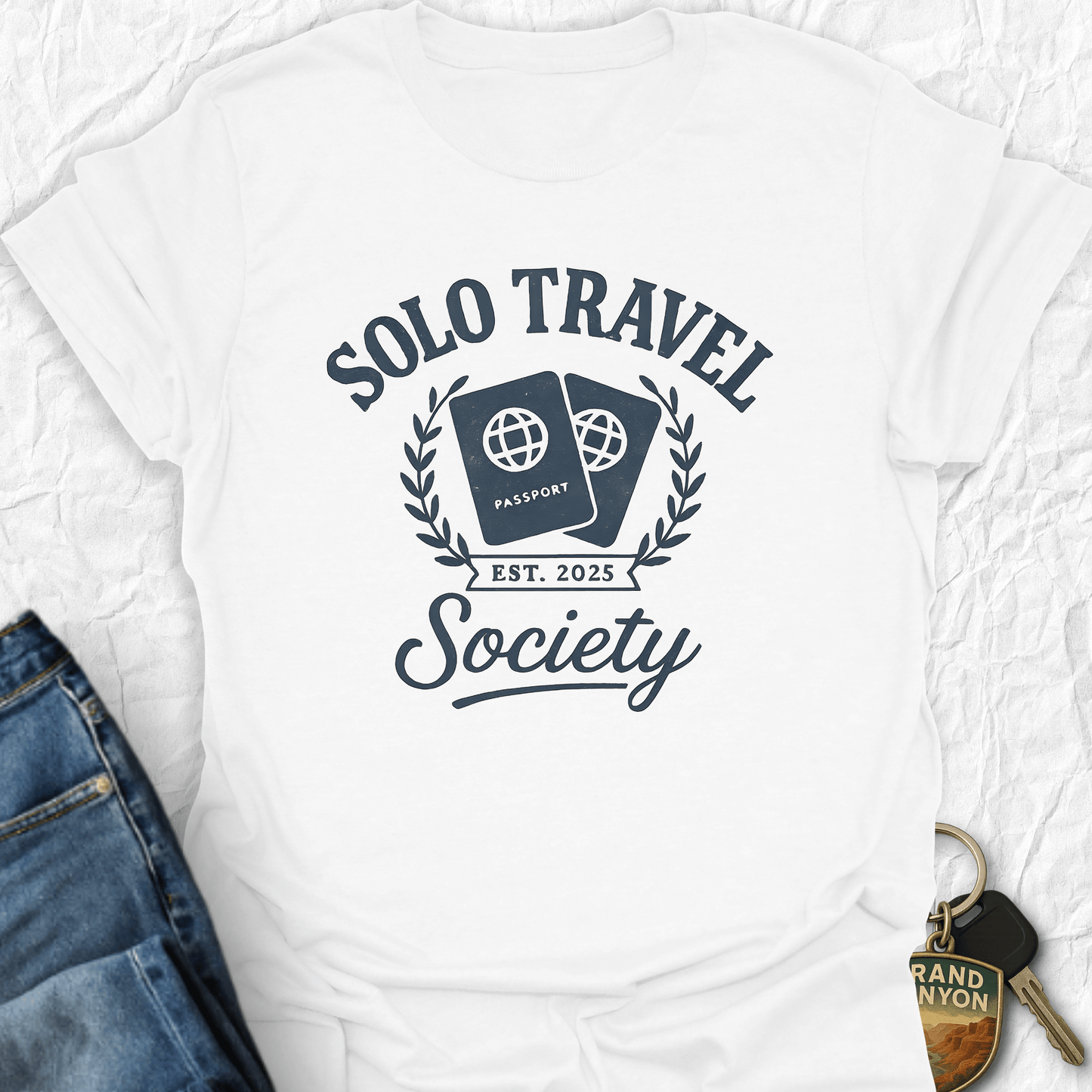 WANDERWOMENTEES T-Shirt White / S Travel Society T-Shirt