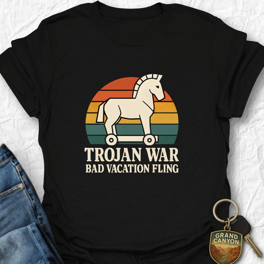 WANDERWOMENTEES T-Shirt Black / S Trojan Horse T-Shirt