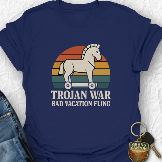 WANDERWOMENTEES T-Shirt Navy / S Trojan Horse T-Shirt