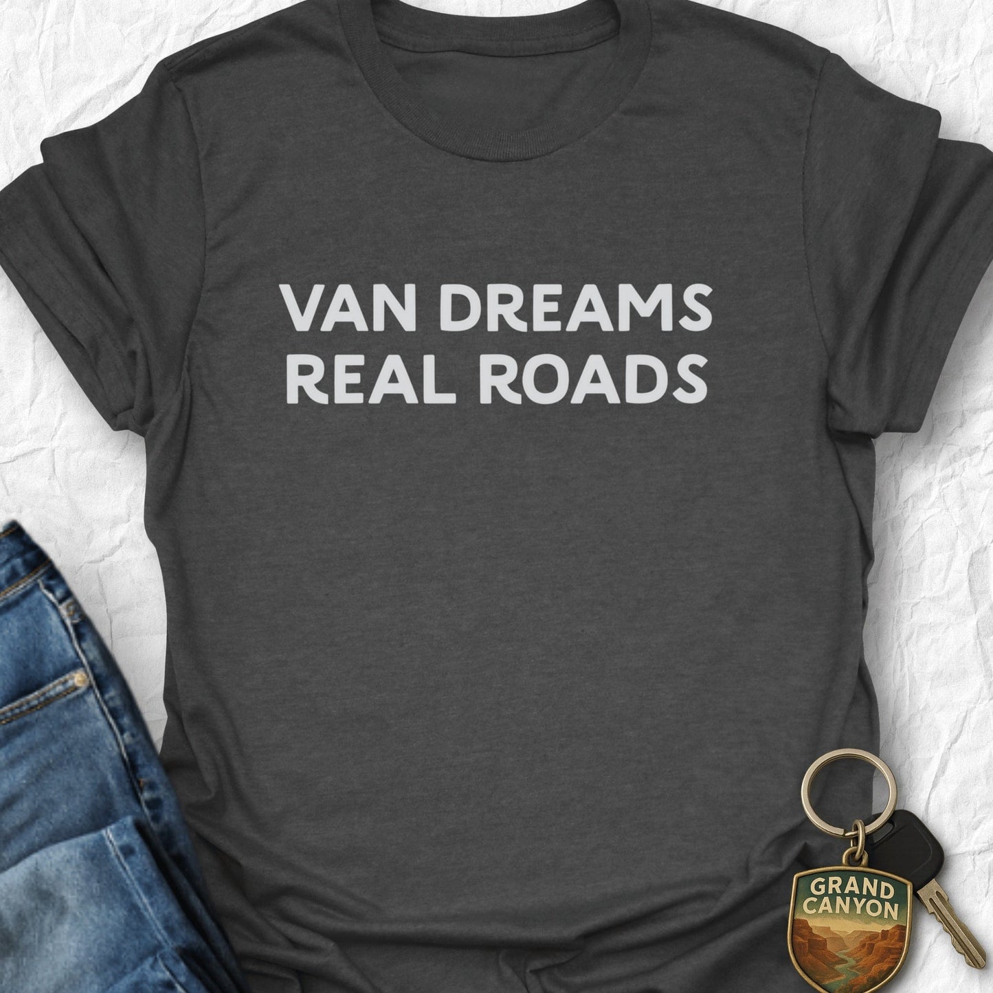 Van Dreams T-Shirt - T-Shirt Dark Heather / S