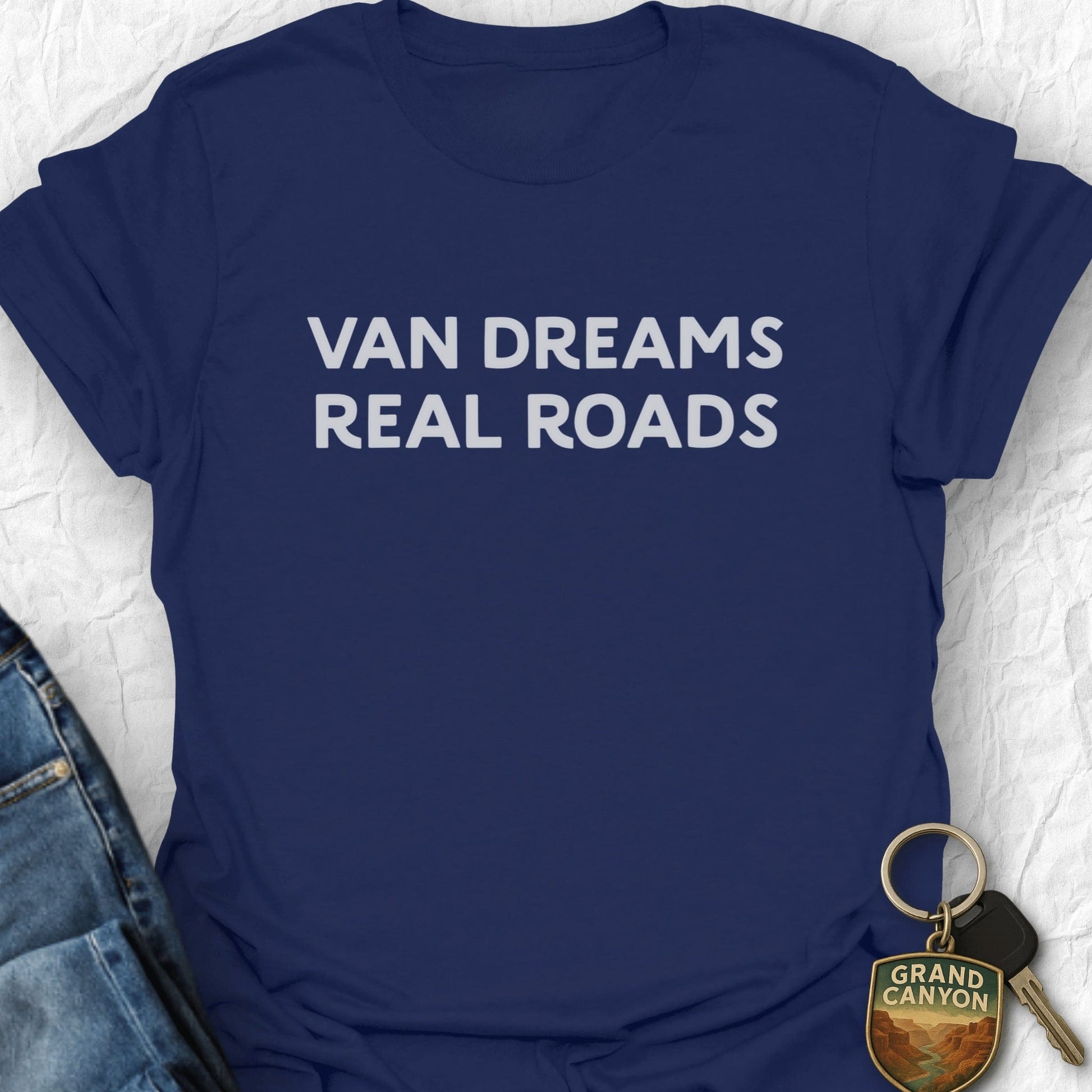 Van Dreams T-Shirt - T-Shirt Navy / S