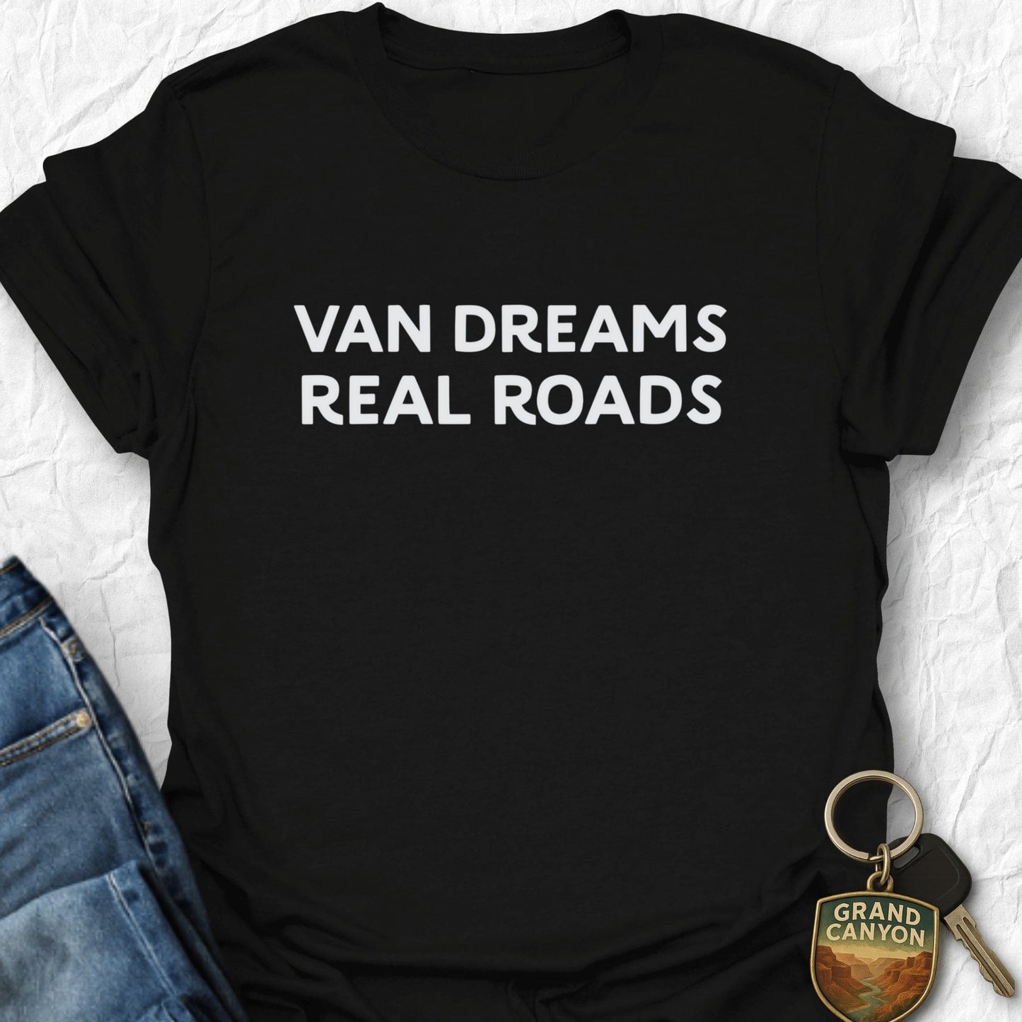 Van Dreams T-Shirt - T-Shirt Black / S