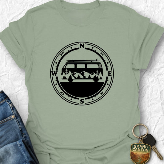 WANDERWOMENTEES T-Shirt Sage / S VanLife T-Shirt