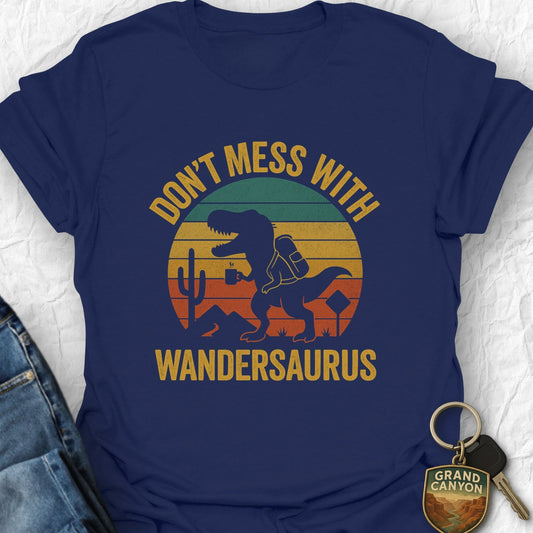 WANDERWOMENTEES T-Shirt Navy / S Wandersaurus T-Shirt