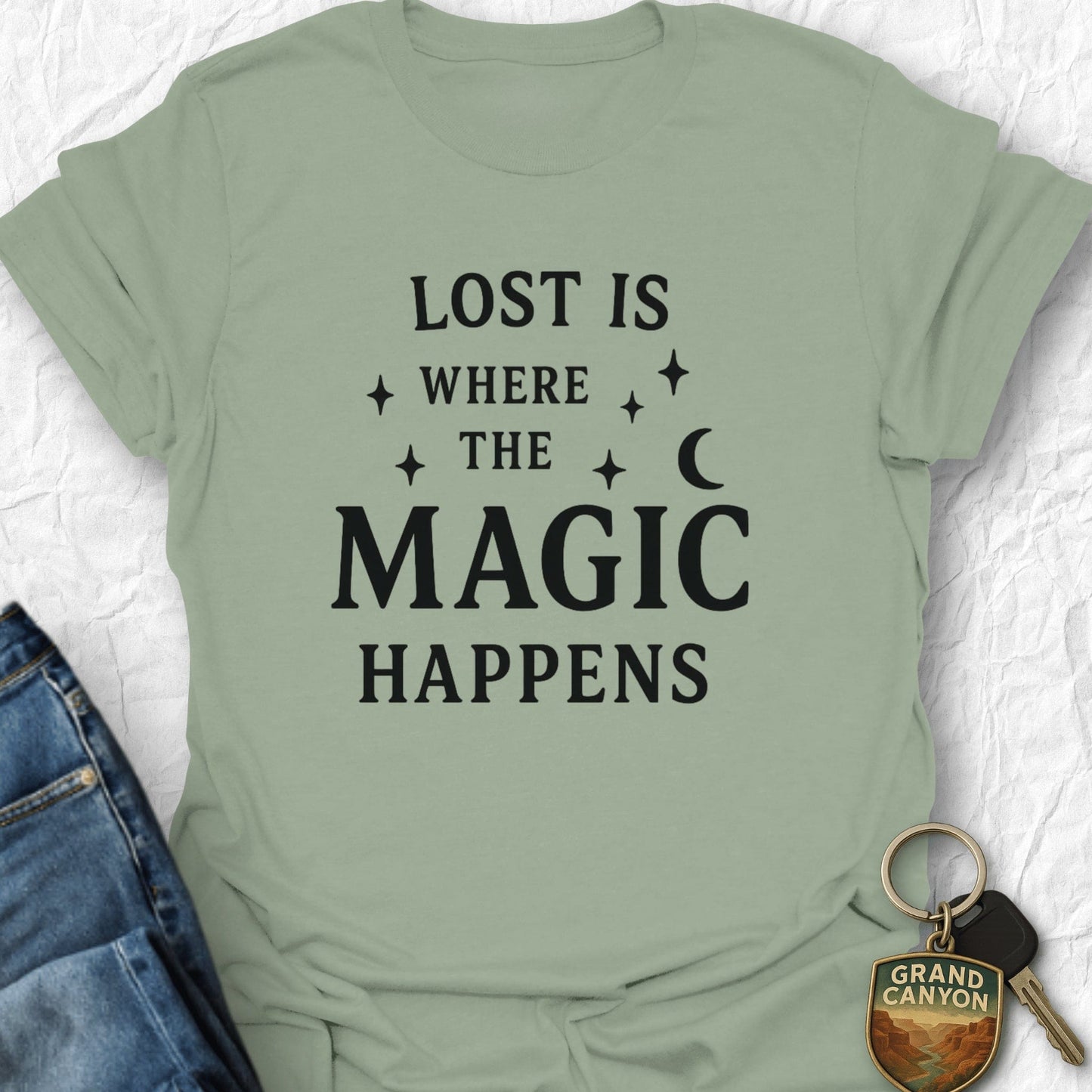Where Magic Happens T-Shirts - T-Shirt Sage / S