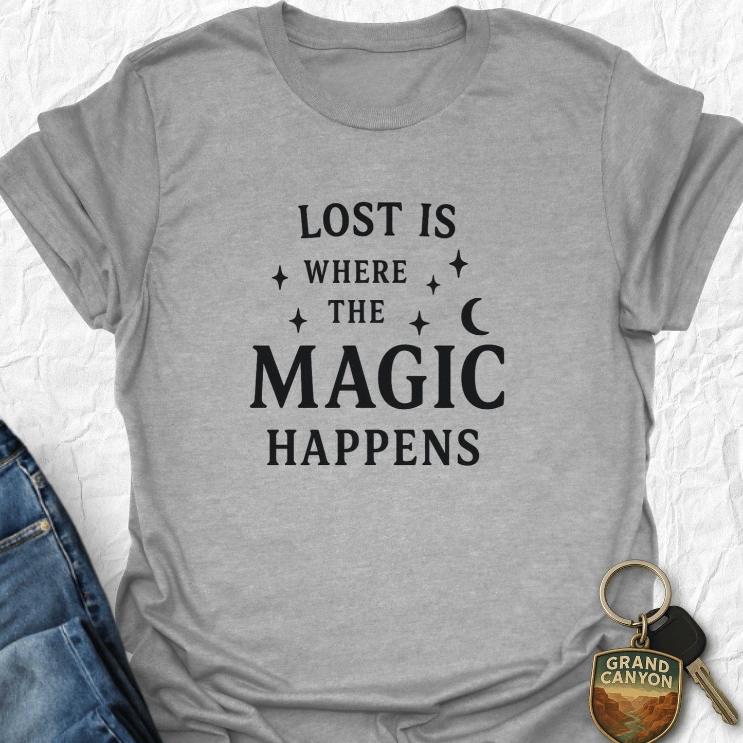 Where Magic Happens T-Shirts - T-Shirt Sport Grey / S