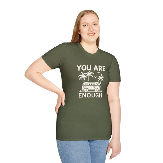 You are Enough T-Shirt - T-Shirt Navy / S